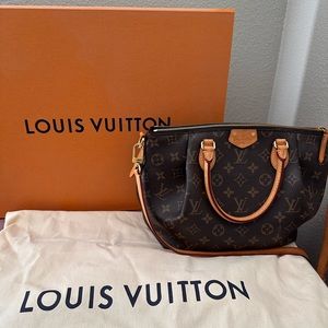 Louis Vuitton Turenne Brown PM Monogram Crossbody Bag